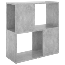 vidaXL betonszürke szerelt fa könyvszekrény 60 x 24 x 63 cm (809066) bútor