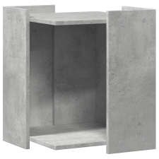 vidaXL betonszürke szerelt fa macskaalomdoboz 42 x 42 x 51 cm (857745) macskatoalett