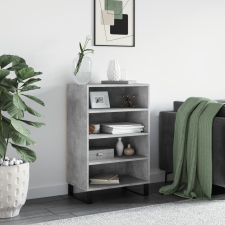 vidaXL Betonszürke szerelt fa magasszekrény 57 x 35 x 90 cm bútor