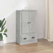 vidaXL betonszürke szerelt fa magasszekrény 60x35,5x103,5 cm bútor