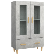 vidaXL betonszürke szerelt fa magasszekrény 70 x 31 x 115 cm (812550) bútor