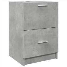 vidaXL betonszürke szerelt fa mosdószekrény 40 x 37 x 59 cm (848104) fürdőszoba bútor