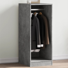 vidaXL betonszürke szerelt fa ruhásszekrény 48 x 41 x 102 cm bútor