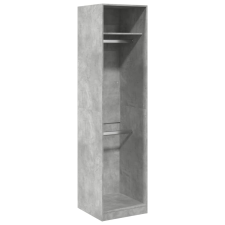 vidaXL betonszürke szerelt fa ruhásszekrény 50 x 50 x 200 cm (3307786) bútor