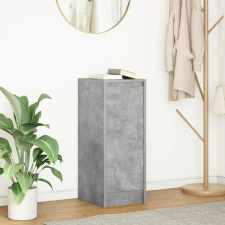 vidaXL betonszürke szerelt fa tálalószekrény 29,5x34x76 cm bútor
