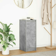 vidaXL betonszürke szerelt fa tálalószekrény 29,5x34x76 cm bútor