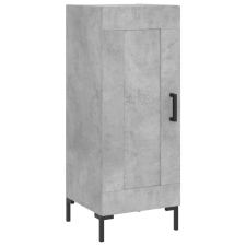 vidaXL betonszürke szerelt fa tálalószekrény 34,5 x 34 x 90 cm (830448) bútor