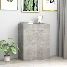 vidaXL betonszürke szerelt fa tálalószekrény 60 x 30 x 75 cm bútor