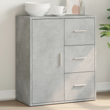 vidaXL Betonszürke szerelt fa tálalószekrény 60 x 31 x 70 cm bútor