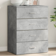 vidaXL betonszürke szerelt fa tálalószekrény 60 x 39 x 80 cm bútor