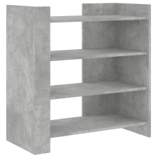vidaXL betonszürke szerelt fa tálalószekrény 73,5 x 35 x 75 cm (848391) bútor