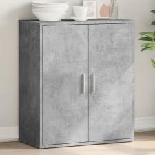vidaXL betonszürke szerelt fa tálalószekrény 79 x 38 x 80 cm bútor