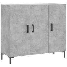 vidaXL betonszürke szerelt fa tálalószekrény 90 x 34 x 80 cm (828112) bútor