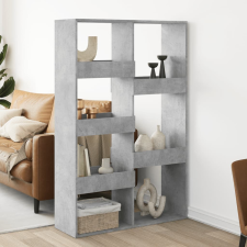 vidaXL betonszürke szerelt fa térelválasztó 100 x 33 x 155,5 cm bútor