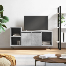 vidaXL betonszürke szerelt fa TV-szekrény 100 x 35 x 55 cm bútor