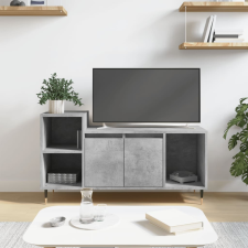 vidaXL betonszürke szerelt fa TV-szekrény 100 x 35 x 55 cm bútor