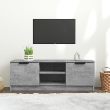 vidaXL Betonszürke szerelt fa TV-szekrény 102 x 35 x 36,5 cm bútor