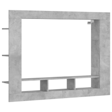 vidaXL betonszürke szerelt fa TV-szekrény 152x22x113 cm (833725) bútor