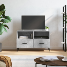 vidaXL betonszürke szerelt fa TV-szekrény 80 x 36 x 50 cm bútor