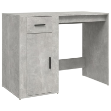 vidaXL betonszürke színű szerelt fa íróasztal 100x49x75 cm (816788) bútor