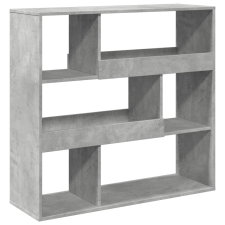 vidaXL betonszürke térelválasztó könyvszekrény 100 x 33 x 94,5 cm (854439) bútor