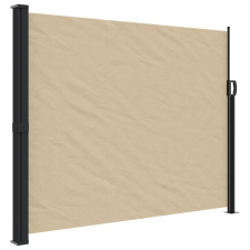 vidaXL bézs behúzható oldalsó napellenző 160 x 600 cm kerti bútor