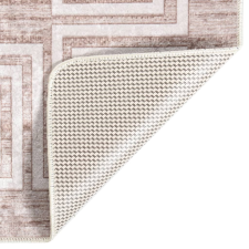 vidaXL bézs csúszásmentes mosható szőnyeg 80 x 300 cm (337941) lakástextília
