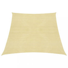 vidaXL Bézs HDPE napvitorla 160 g/m² 4/5 x 4 m kerti bútor