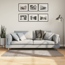 vidaXL bézs hosszú szálú bozontos modern szőnyeg 80 x 150 cm lakástextília