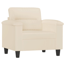 vidaXL bézs mikroszálas szövet kanapéfotel 60 cm (359554) bútor