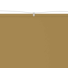 vidaXL bézs oxford-szövet függőleges napellenző 100 x 1200 cm (148261) kerti bútor