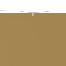 vidaXL bézs oxford-szövet függőleges napellenző 100 x 270 cm (148255) kerti bútor