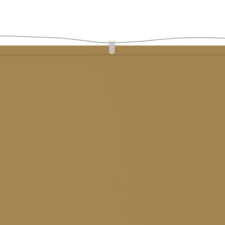 vidaXL bézs oxford-szövet függőleges napellenző 250x270 cm (148283) kerti bútor