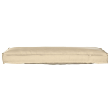 vidaXL Bézs Pallet párna padra 120x40x8 cm Oxford szövet kerti bútor