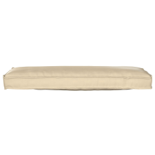 vidaXL Bézs Pallet párna padra 120x40x8 cm Oxford szövet kerti bútor