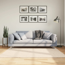 vidaXL bézs rövid szálú puha és mosható szőnyeg 160 x 160 cm lakástextília