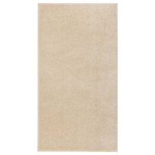 vidaXL Bézs rövid szálú szőnyeg 80 x 150 cm lakástextília