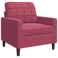 vidaXL bordó bársony kanapéfotel 60 cm bútor