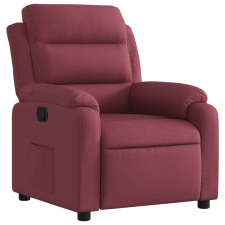 vidaXL bordó dönthető szövet fotel (373465) bútor