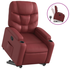 vidaXL bordó műbőr álló dönthetőfotel (3204662) bútor