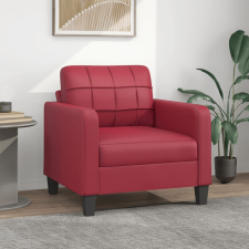 vidaXL bordó műbőr kanapéfotel 60 cm bútor