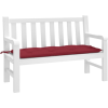 vidaXL bordó oxford szövet kerti padpárna 120 x 50 x 7 cm (361592 VidaXL)