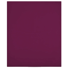 vidaXL bordó pamutdzsörzé gumis lepedő 180x200 cm lakástextília