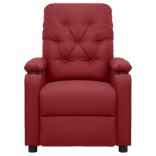 vidaXL bordó szövet masszázsfotel (339115) masszázsfotel