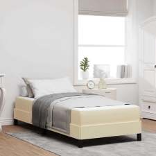 vidaXL Boxrugós ágy Egyéb Krém 100 x 200 cm szövet ágy és ágykellék
