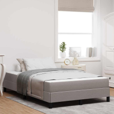 vidaXL Boxrugós ágy Egyéb Tópszínű 120 x 200 cm szövet ágy és ágykellék