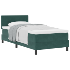 vidaXL Boxspring Ágy Matrac Szürke 90x200 cm Bárcson (3339149) ágy és ágykellék