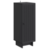  vidaXL Cabinet Fekete 33 x 34,5 x 90 cm Mérnöki fa