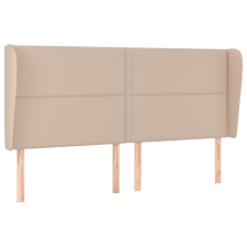 vidaXL cappuccino műbőr fejtámla szárnyakkal 183x23x118/128 cm (3117923) ágy és ágykellék
