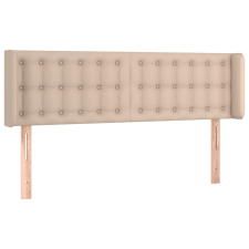 vidaXL cappuccino műbőr szárnyas fejtámla 147x16x78/88 cm (3118863) ágy és ágykellék